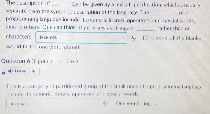 Abstractions In A Bnf Description That Can Have Two Or More Distinct Definitions Representing Two Or More Possible Svnt 2