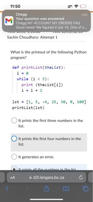 How Many Times Does The Following Python Program Print The Word Morning I 1 While I 1 Print Good I I 1 Print 2