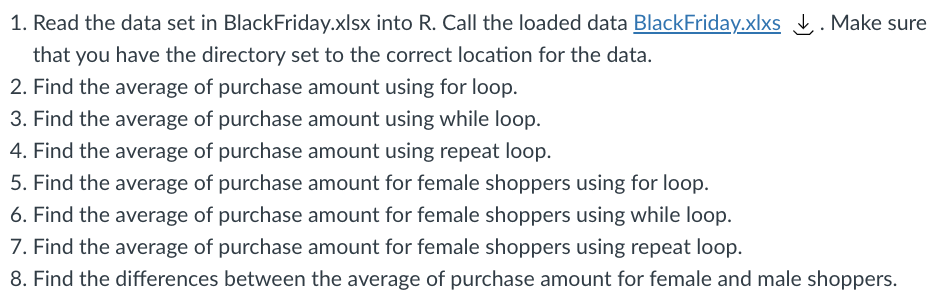 Using Rstudio I Ve Already Completed Questions 1 4 I Just Need Help With The Rest 1