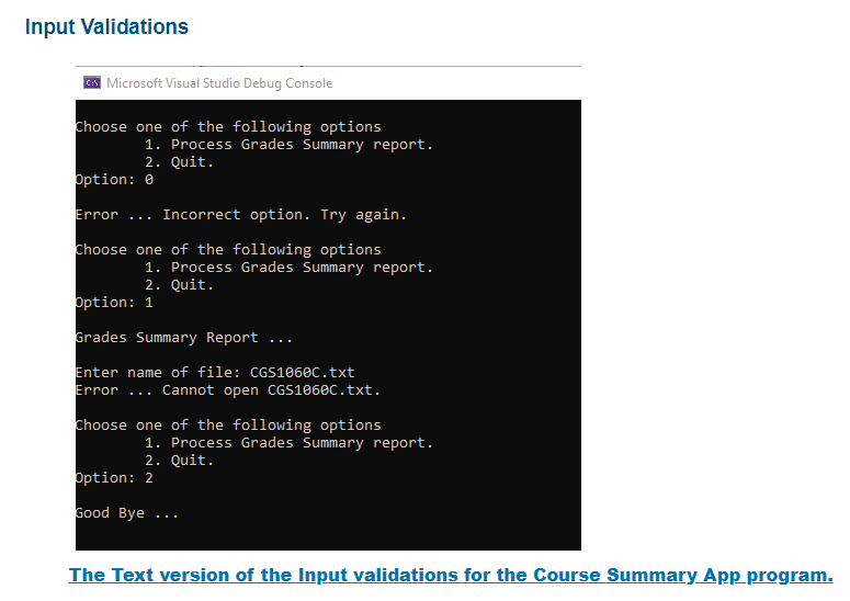 C I Need Help Creating A Code For This Program In C It Must Look Similar To The Output Samples Provided And Also 2