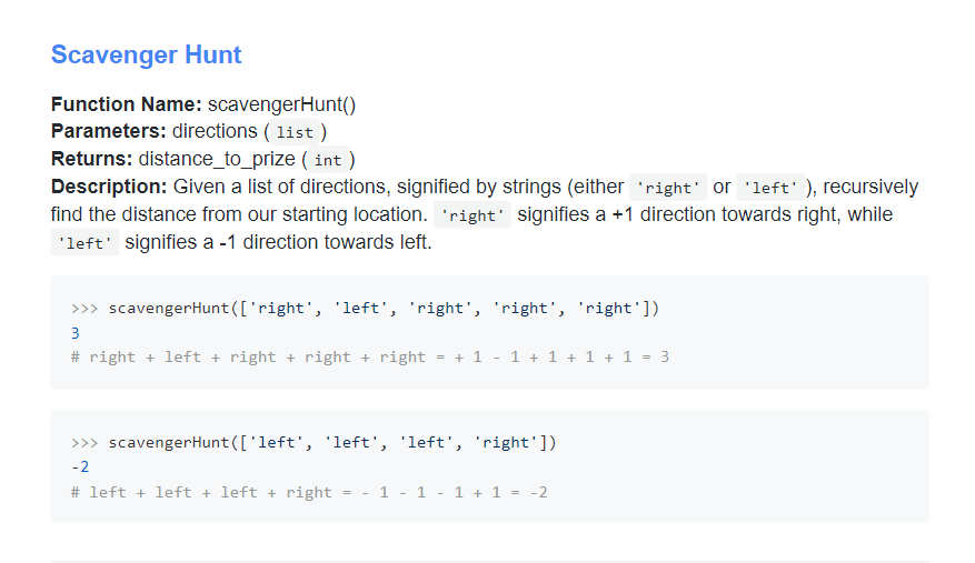 Please Solve It As Python Use Recursion 1