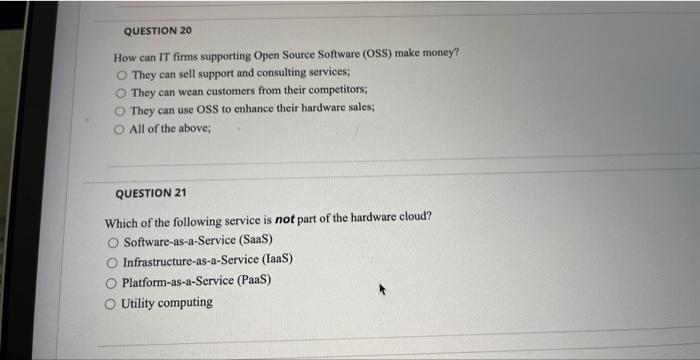 How Can It Fimms Supporting Open Source Software Oss Make Money They Can Sell Support And Consulting Services They C 1
