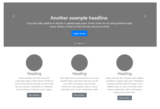 Html Bootstrap Exercice Question 1 Submit Screenshot Of Layout And Html Code File 1