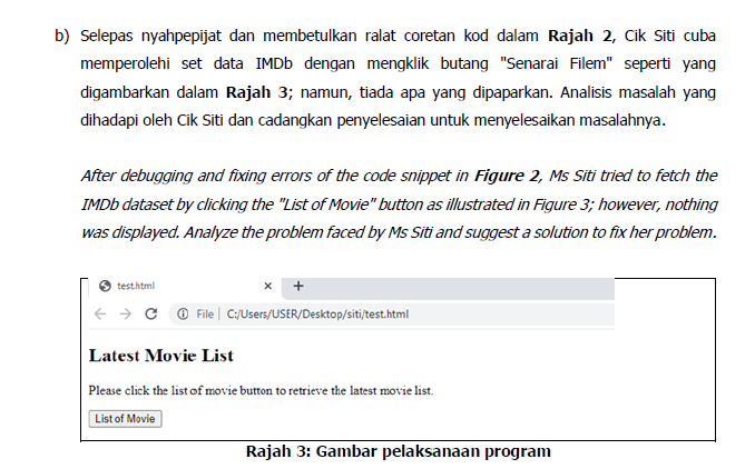 Cik Siti Dilantik Sebagai Pembangun Web Muda Dalam Membangunkan Aplikasi Web Untuk Pawagam Zxy Dia Cuba Memperolehi Sen 3