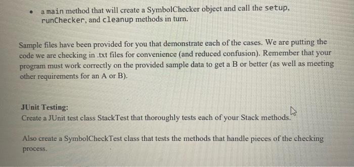 The Stack Class You Will Begin By Writing A Stack Class That Stores Chars And Uses A Singly Linked List Representation 2