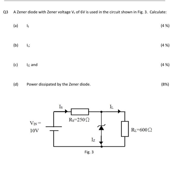 Q2 A Mosfet Circuit Is Shown In Fig 2a Fig 2 B Is The Characteristic Of The Mosfet 36 Fig 2a Fig 2b A State 3