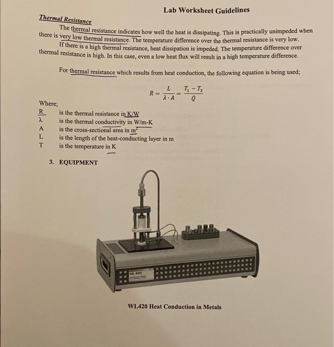 1 Objective To Determine And The Thermal Conductivities Of Various Metals And Compare Them With The Ideal Values To 2