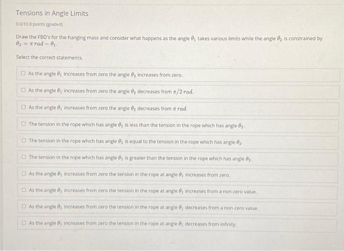 Q Mass Hanging From Two Strings In The Limit Abokimark This Page Consider The Free Body Diagram Fbd Analysis Of A Mas 2
