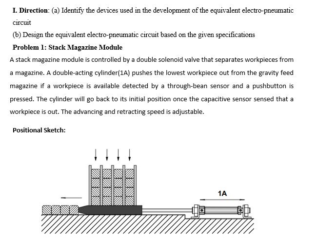 Regarding To Pneumatics Electro Pneumatics Note 1 Don T Copy From Other Answer And If You Don T Know How To Solve Ke 1