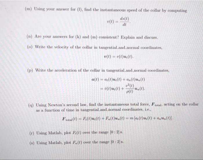 6 It Can Be Shown That The Instantaneous Radius Of Curvature In Polar Coordinates Is Given By D02 X2 P M2 2 2