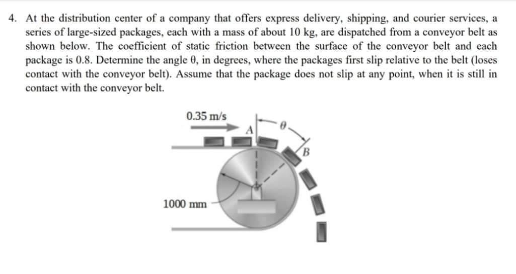 4 At The Distribution Center Of A Company That Offers Express Delivery Shipping And Courier Services A Series Of Lar 1