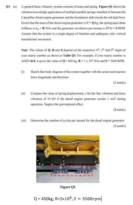 Need Answer Asap Vibration Subject 1