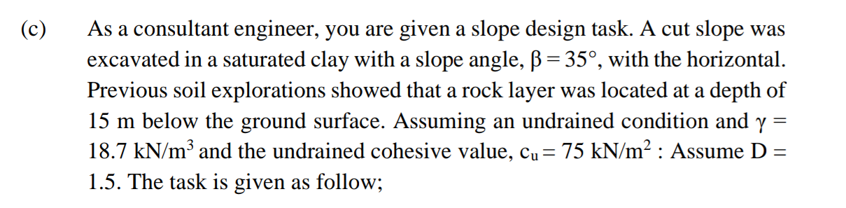 The Subject Is Geotechnical Engineering Need Help Answering This Within Few Hours Will Upvote Instantly 1