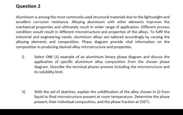 Aluminium Is Among The Most Commonly Used Structural Materials Due To The Lightweight And Excellent Corrosion Resistance 1