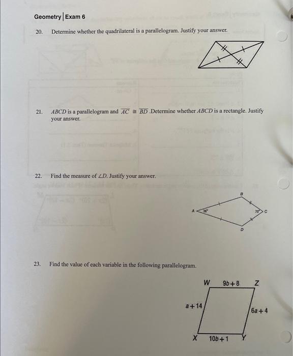 Based On Chapter 6 Of The Textbook And Unit 6 Of The Study Guide For Each Of The Following Write On The Blank Line The 6