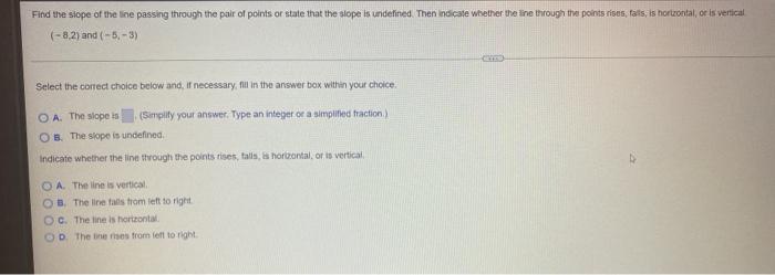 8 2 And 5 3 Select The Correct Choice Below And If Necessary Fill In The Answer Box Within Your Choice A The 1