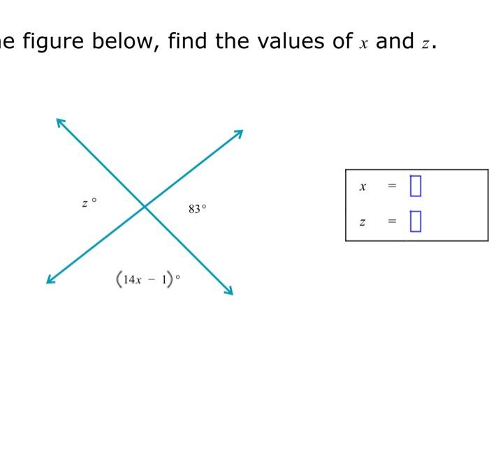 Find The Surface Area Of This Rectangular Prism Be Sure To Inclu E Figure Below Find The Values Of X And Z 2