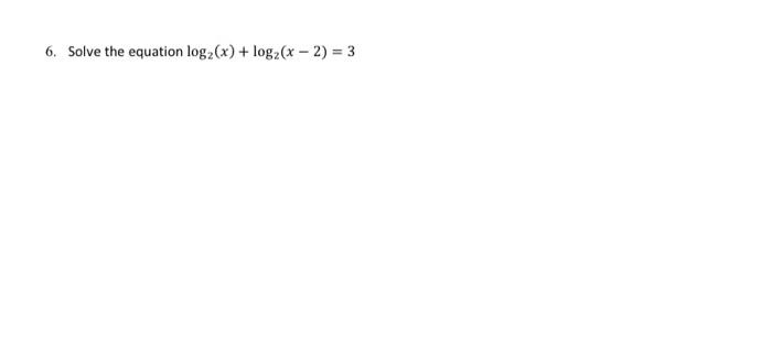 Log2 X Log2 X 2 3 1