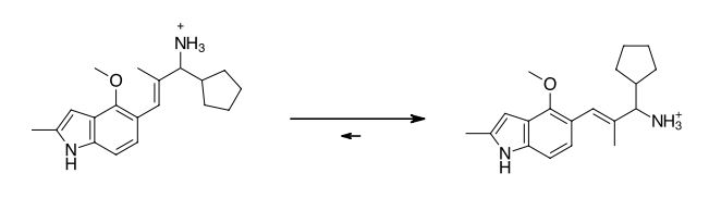 A Particular Compound Binds To An Active Site With The Interaction As Shown Due To Steric Hindrance The Bond Indicated 2