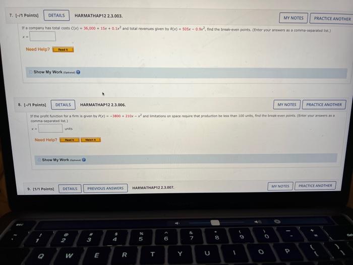Harmathap12 2 3 003 Di Show My Work Pewen A B 11 Points Harmathap12 23 006 Commarseparated Lat Unfer 1