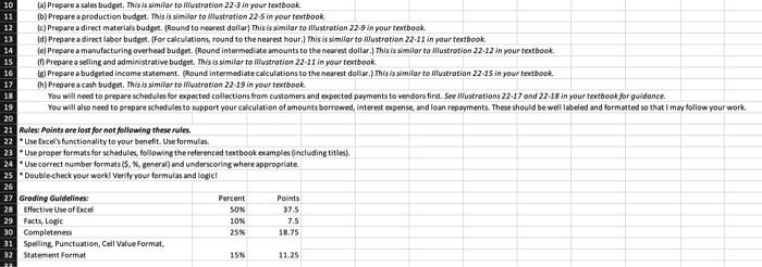 The Focts For This Problem Are Presented On The Focts Tab Of This Workbook Instructions Your Solutions Should Be Clea 5