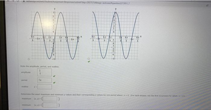 Graph Two Full Perlods Nfthe Function F X 43 Cos X Graph Two Full Periods Of The Function F X Cos 8x Ferrint Taxi 3