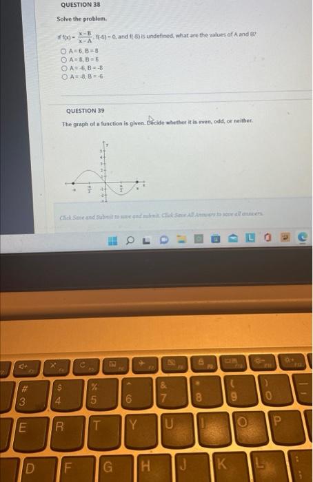 Find An Equation Of The Secant Line Containing 1 F 1 And 2 F 2 F X Y X 15 Y 17 4 X 17 8y 17 4 X 17 8y 17 10