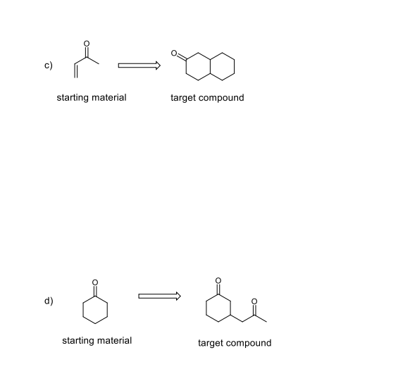 Starting Material Target Compound D De Starting Material Target Compound 1