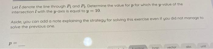 For Every Non Zero Value Of P The Function Fp X P X4 6 P X2 5 Has Two Inflection Points P1 P2 In The Xy Plane Deter 2