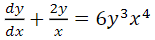 Solve The Differential Equation Using The Bernoulli Method 1