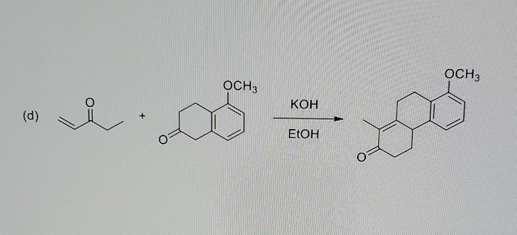 4 Propose Stepwise Mechanisms For The Following Reactions 20pts Ha Oh A Hci 1 Naoet Etoh B 2 H30 Workup 3