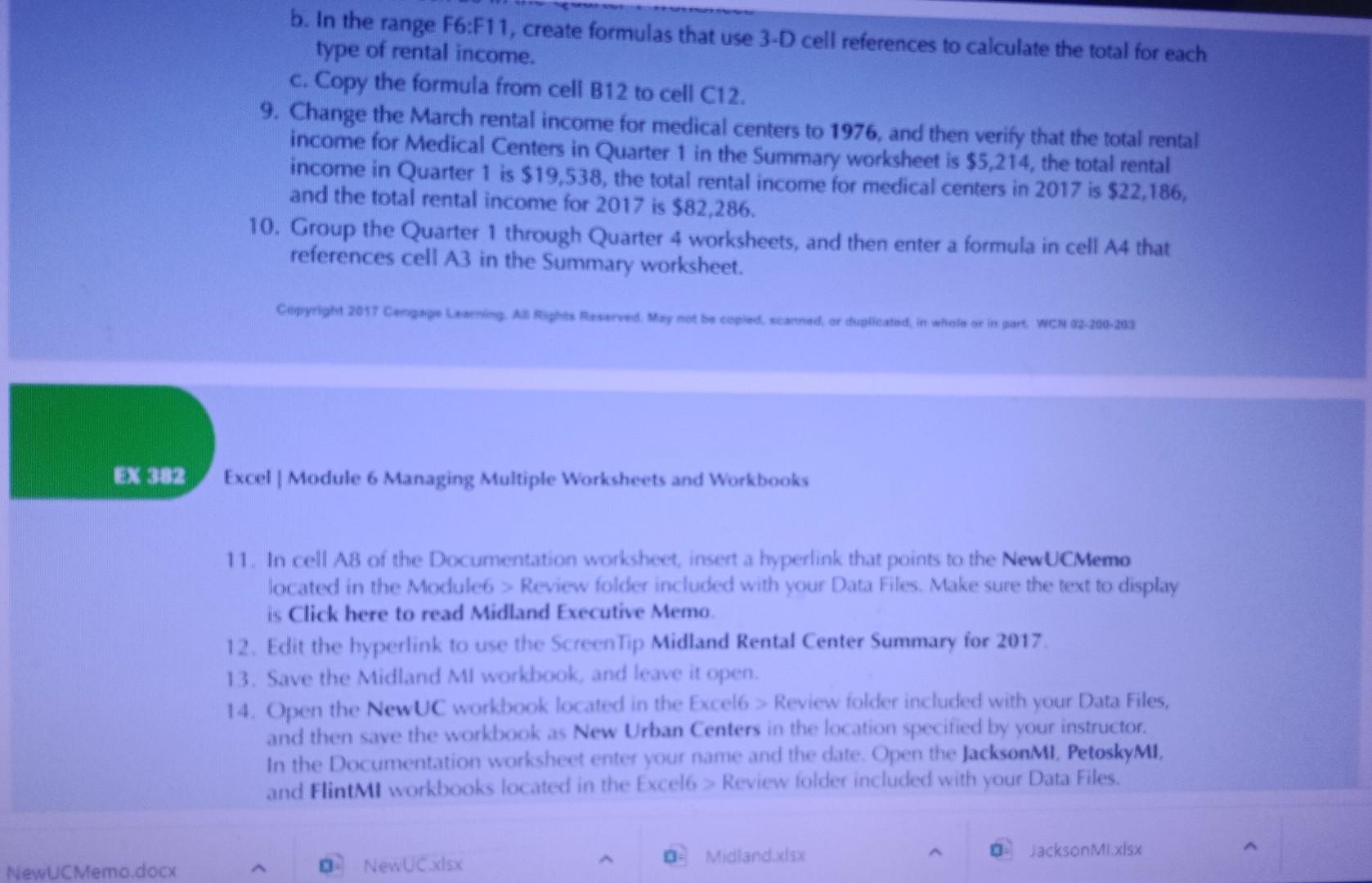Data Files Needed For The Review Assignments Midland Xlsx Wellemo Docx Newuc Xlax Jacksonm Petoskymi Xlsx Flintmi 4