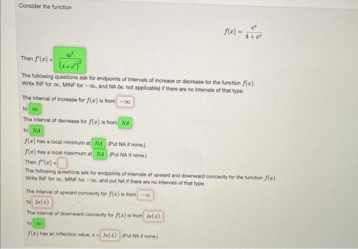 F X X4 2x3 A Find All Critical Values Of F If Theee Are No Critical Values Enter 1000 If There Are More Than One 6