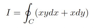 I C Xydx Xdy 1