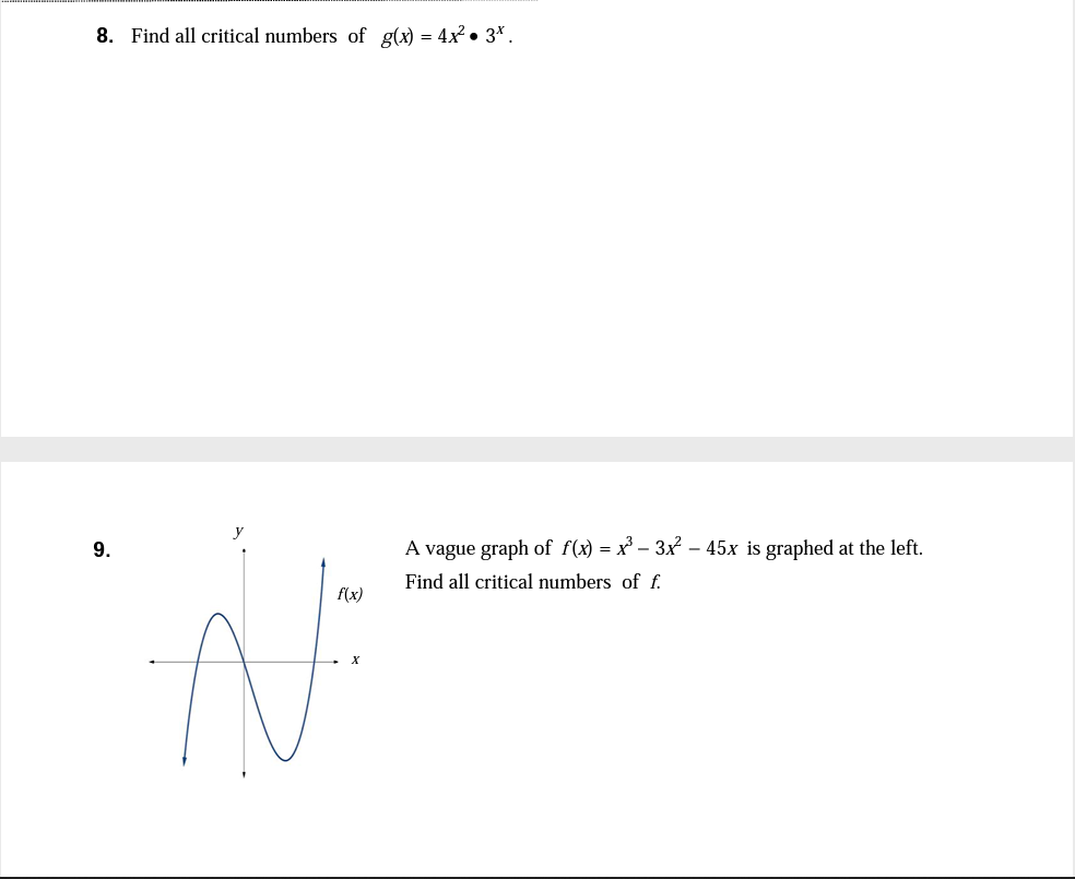 Questions 8 And 9 1
