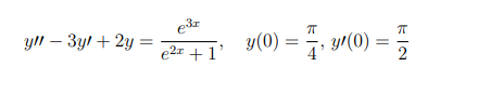 Solve The Initial Value Problem 1