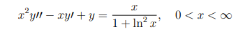 Find The General Solution Of The Given Differential Equation 1