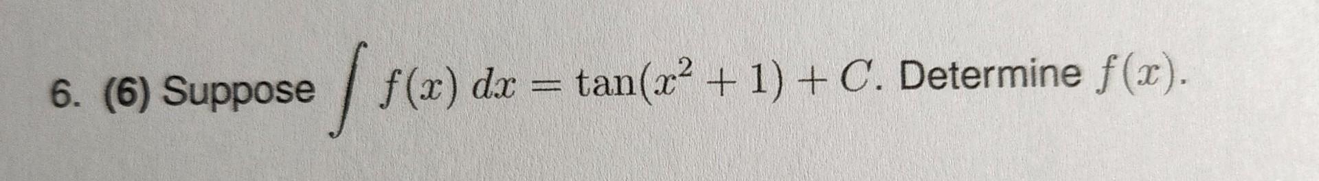 X Dx Tan X2 1 C 1