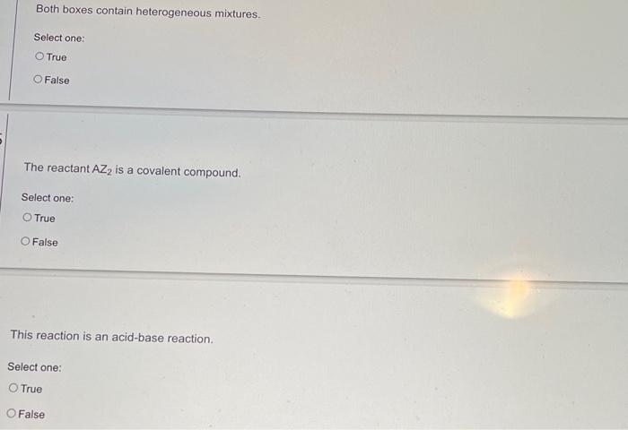The Pictures Show The Reaction Between Az 9 And O2 G To Form Products Zo And Ao Fill In Blank Drop Down Menu With Sam 2