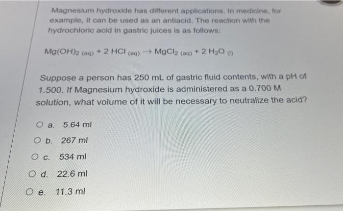 The Substances In The List Are Added To Water Considering What You Know About The Solubility Of Different Compounds Th 4