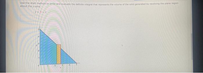 About The Y Axis Y 5 X Y X4 Y X7 Find The Volume Of The Solid Generated By Revolving The Region Bounded By The Graphs Of 1