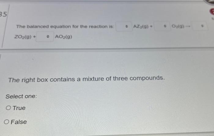 W The Next 3 Questions Deal With This Scenario The Pictures Show The Reaction Between Azz 9 And Ox 9 To Form Products 3