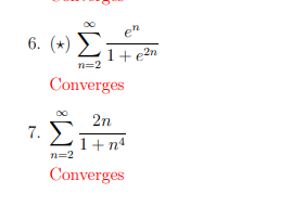 Converges N 2 1 N42n Converges 1