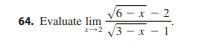 X 2lim 3 X 16 X 2 1