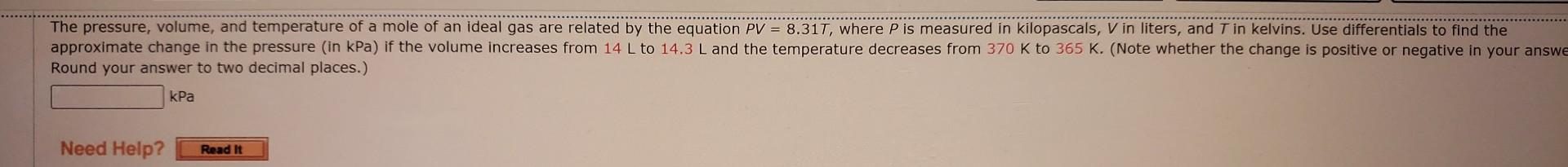 Round Your Answer To Two Decimal Places Kpa 1