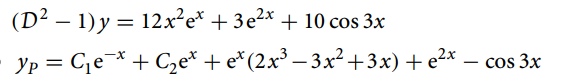 Solution Using General Solutions 1