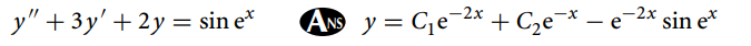 Solution Using Method Of Variation Of Parameters 1