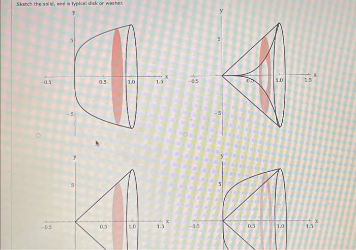 Find The Volume V Of The Solid Obtained By Rotating The Region Bounded By The Glven Curves About The Specified Line Y 7 2