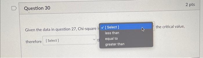 Given The Data In Question Number 27 And The Chi Square Critical Values Table What Is The Chisquare Critical Value At T 5