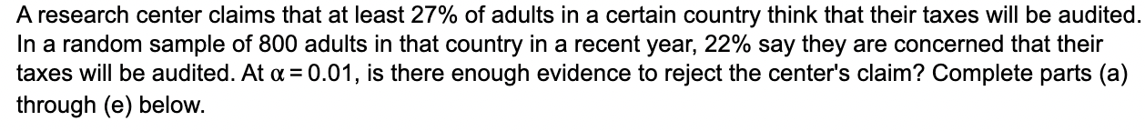 7 4 8 A Id The Claim And State H0 And Ha Id The Claim In This Scenario Let P Be The Population Proportion Of Succ 1